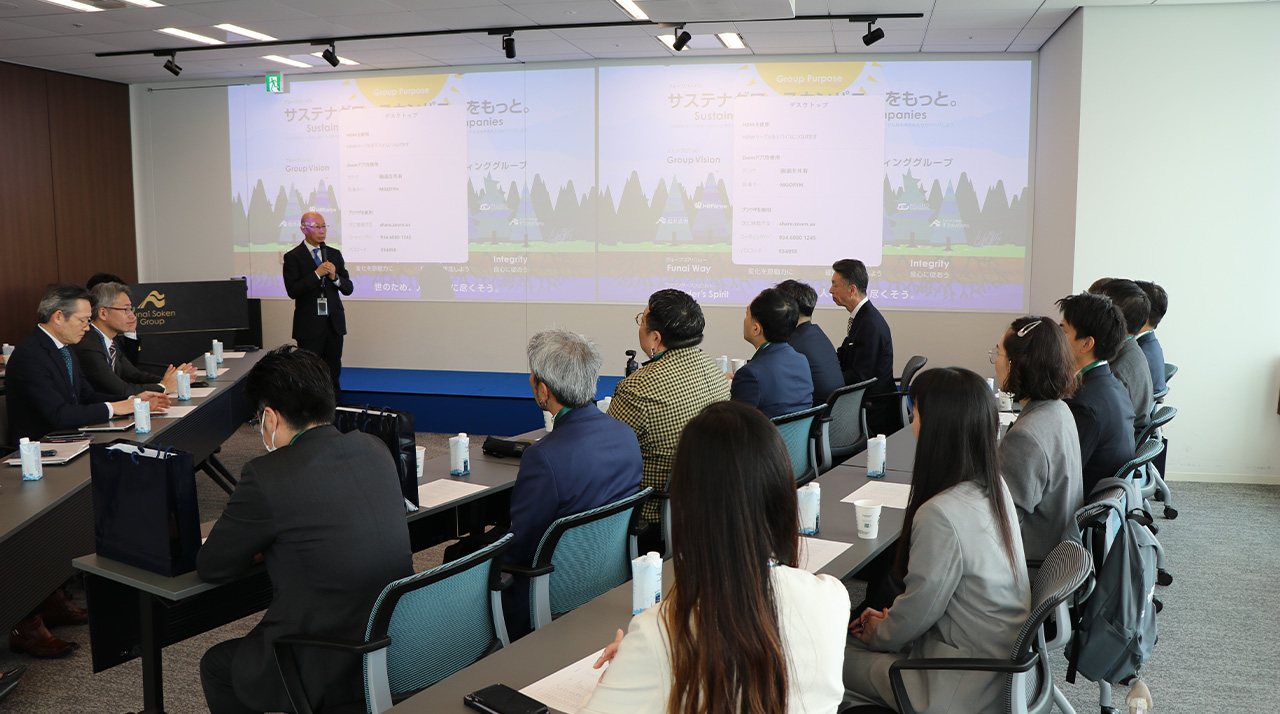 ウェルカムキックオフミーティングの様子